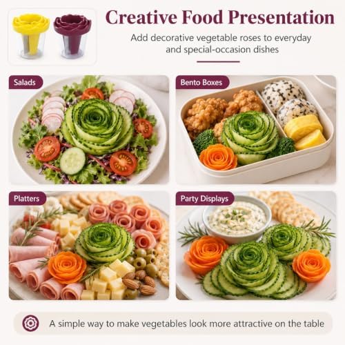 2-Piece Manual Vegetable Spiralizer and Curler
