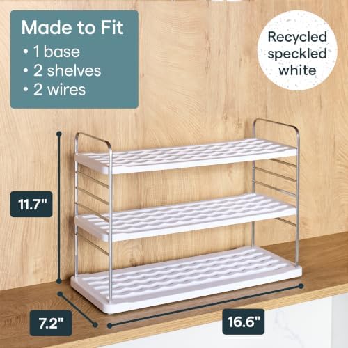 YouCopia UpSpace 12 Water Bottle Organizer, Adjustable Tumbler Cabinet