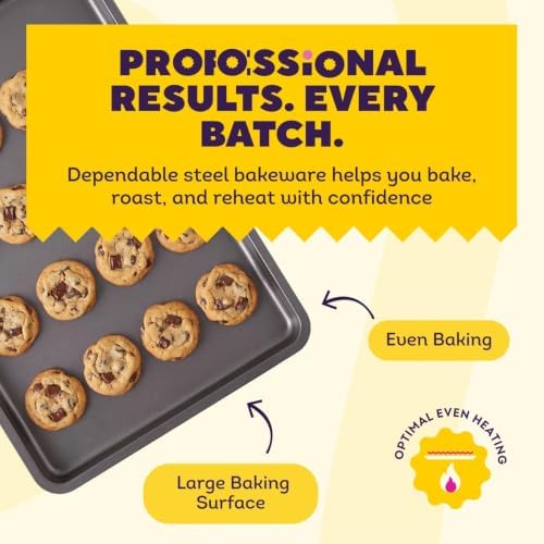 Wilton Silver Non-Stick Baking Sheet, Made Without PFAS