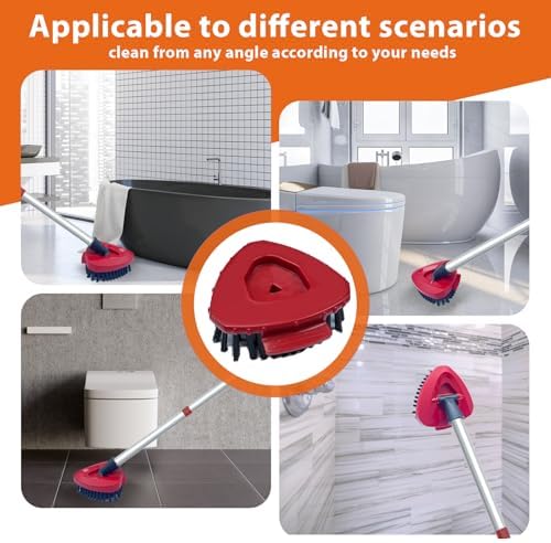 2-Pack Scrub Brush Heads for O-Cedar RinseClean 2-Tank