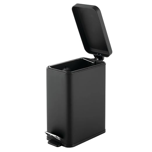mDesign Pedal Bin — Waste Bin - Image 5