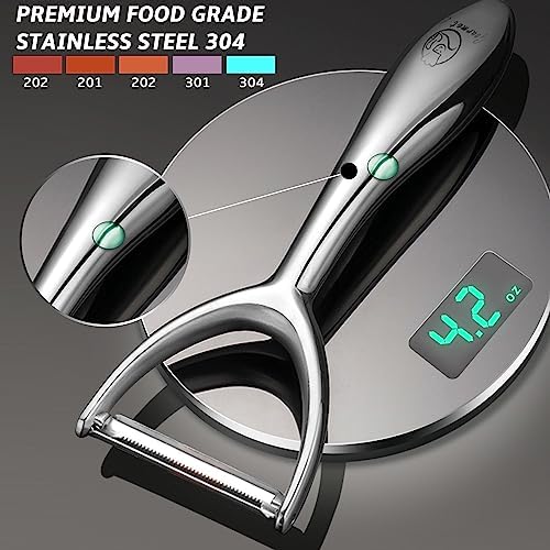 Gourmet Easy Vegetable Peeler Ultra Sharp Stainless Steel Blade