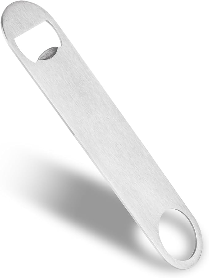 QTLCOHD 20 Pack 7 Inch Flat Bottle Opener, Stainless Steel Bottle Openers Bulk - Image 3
