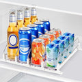 Drink Organizer for Mini Fridge, Holds 16 Cans