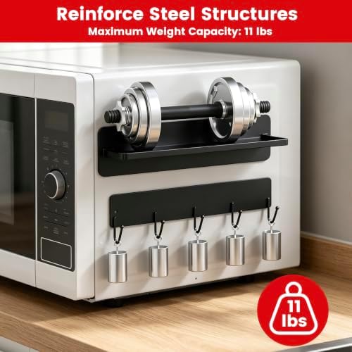 5-Pack Magnetic Shelves for Washing Machine and Fridge