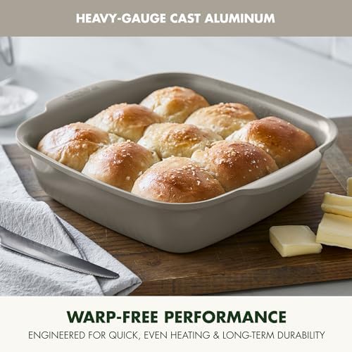 GreenPan Premiere Ovenware Healthy Ceramic Nonstick 8" Square Cake