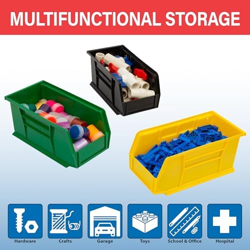 Akro-Mils 30230 AkroBins Storage Bins, 11"x5"x5", 12-Pack