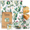 Cactus Beeswax Wraps, S/M/L, 3 Pack