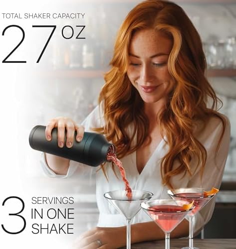 Insulated Cocktail Shaker | Vacuum Double Wall Stainless Steel