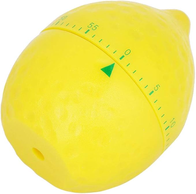 Lemon Mechanical Kitchen Timer, Cute Lemon Timer - Image 9