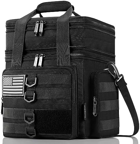 Tactical Lunch Box for Men, Large Insulated Lunch Bag for Adult, Heavy