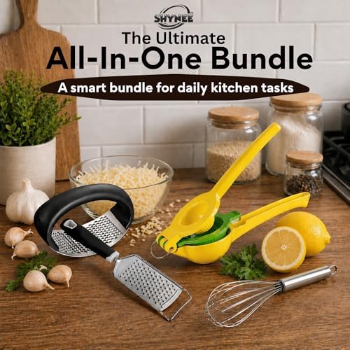 4PCs Kitchen Essentials Set with Lemon Squeezer