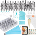 Kootek 90 Piping Bags and Tips Set Frosting Piping Kit for Beginners &