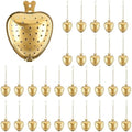 30 Pcs Stainless Steel Tea Strainer Ball Infuser Loose Leaf Steeper