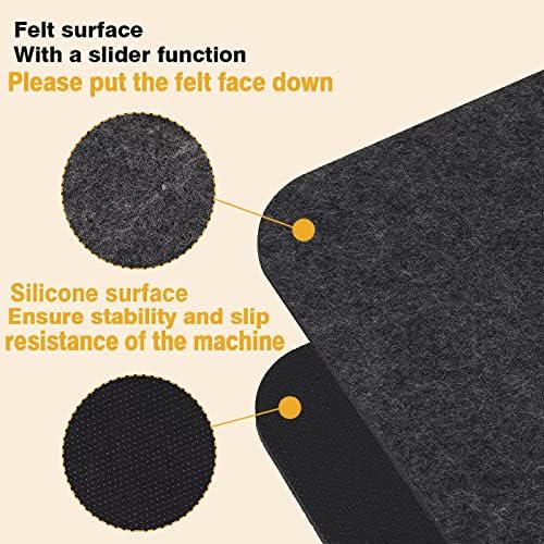 Heat Resistant Appliance Slider Mats, 4 Pcs, 16 x 12 In