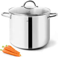 HOMICHEF 10 Quart Stock Pot by HOMICHEF