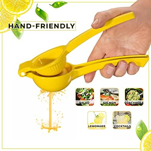 Handheld Lemon Squeezer with Seed Catcher