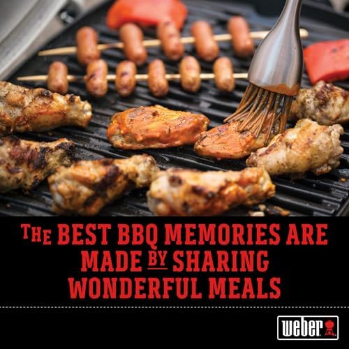 Weber Instant-Read Thermometer Probe, Black/Silver