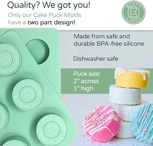 Benty Cakes – The Original Cake Puck Mold Set – Better than a Cake