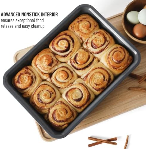 Calphalon Legacy Bake Pan, 13x9 Inch Baking Pan PFA Free Nonstick