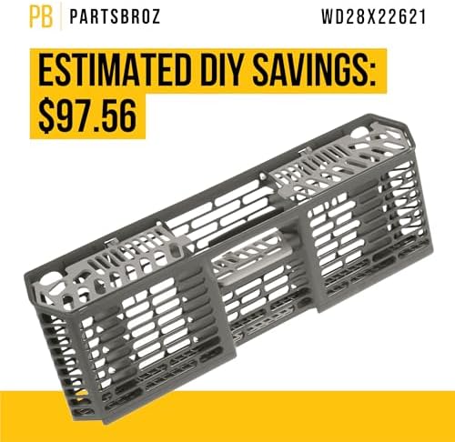 WD28X22621 Dishwasher Silverware Basket for GE AP6027471 PS11759027