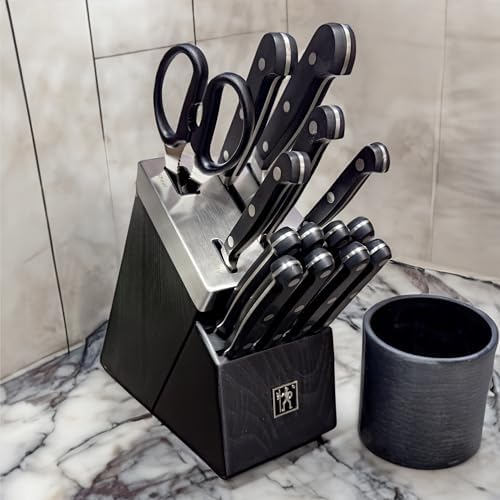 HENCKELS Classic 15-Piece Self-Sharpening Knife Block Set