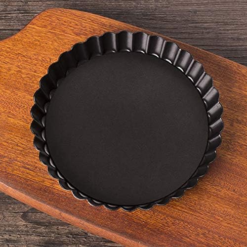 Non-sticks 6 Inches Quiche Tart Pan, Removable Loose Bottom Tart Pie