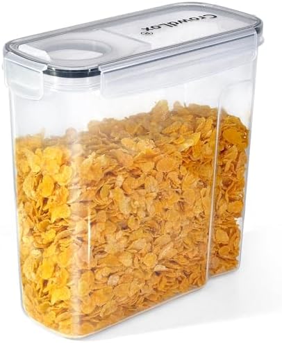 Cereal Storage Containers 4L Food Grade and BPA Free Sets with Lids