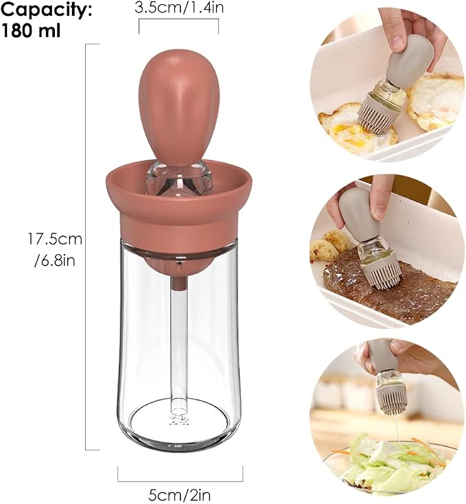 Oil Dispenser with Brush - Image 2