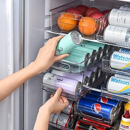 OnDisplay FIFO Auto-Feed Refrigerator Can Organizer, 12 Cans