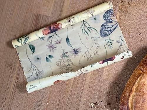 Reusable Beeswax Roll, 14 x 60 Inch, Food Storage