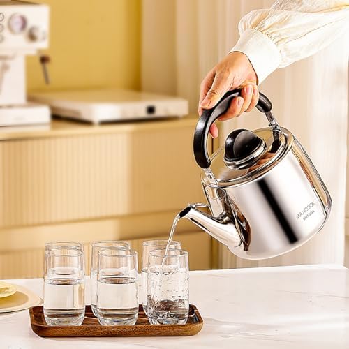 4 Quart Stainless Steel Whistling Tea Kettle