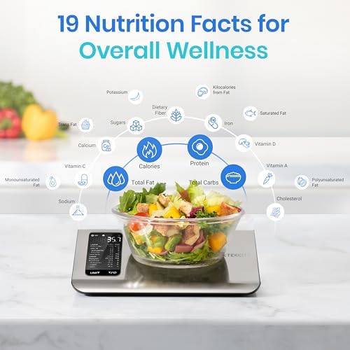 Etekcity Food Kitchen Scale with Nutritional Calculator, Smart App