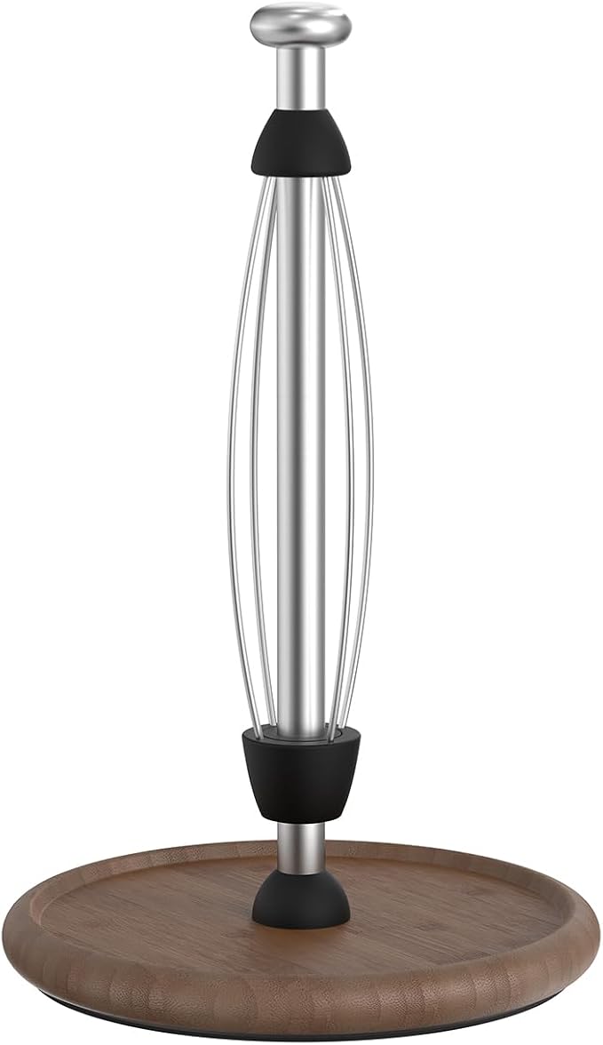 VEHHE Wooden Paper Towel Holder Countertop by VEHHE