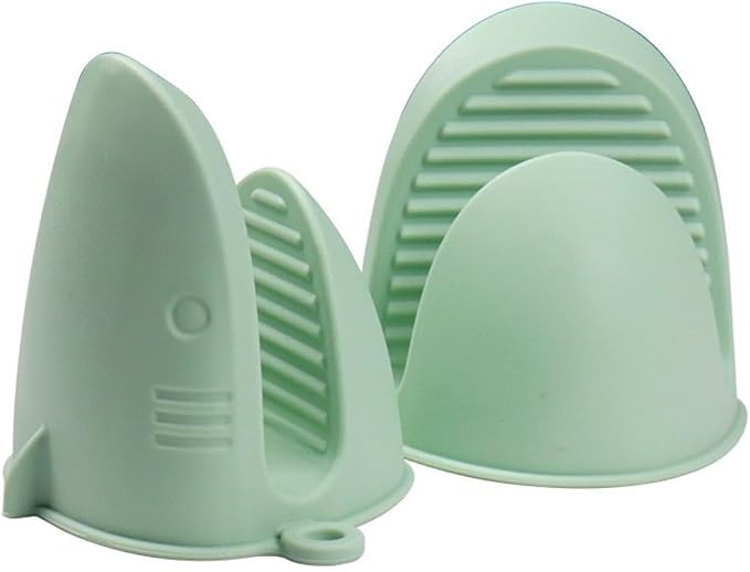 Mini Oven Gloves Silicone Heat Resistant Cooking Pinch Mitts Potholder by Sarmyarc