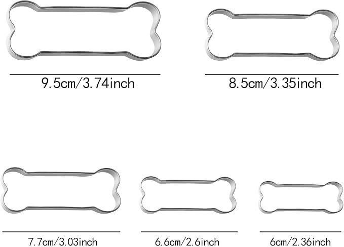 Dog Bone Cookie Cutters Biscuit - Image 3