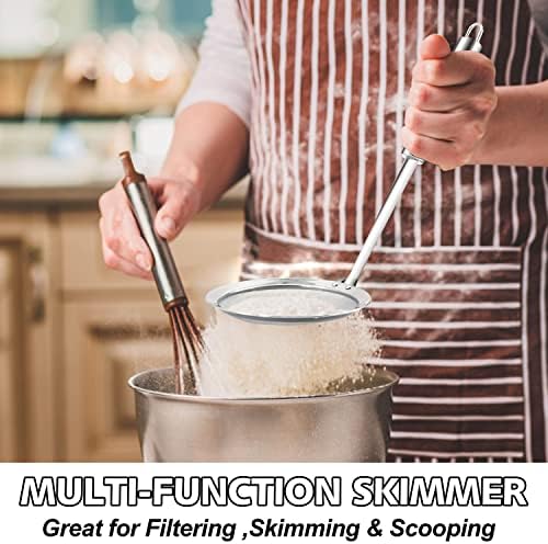 Anaeat Stainless Steel Fat Skimmer Spoon - Set of 3 Professional