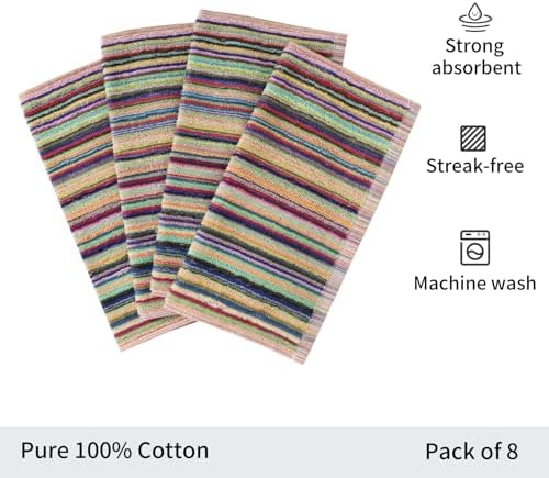 Oeleky Kitchen Dishcloths for Washing Dishes, Ultra Absorbent Dish