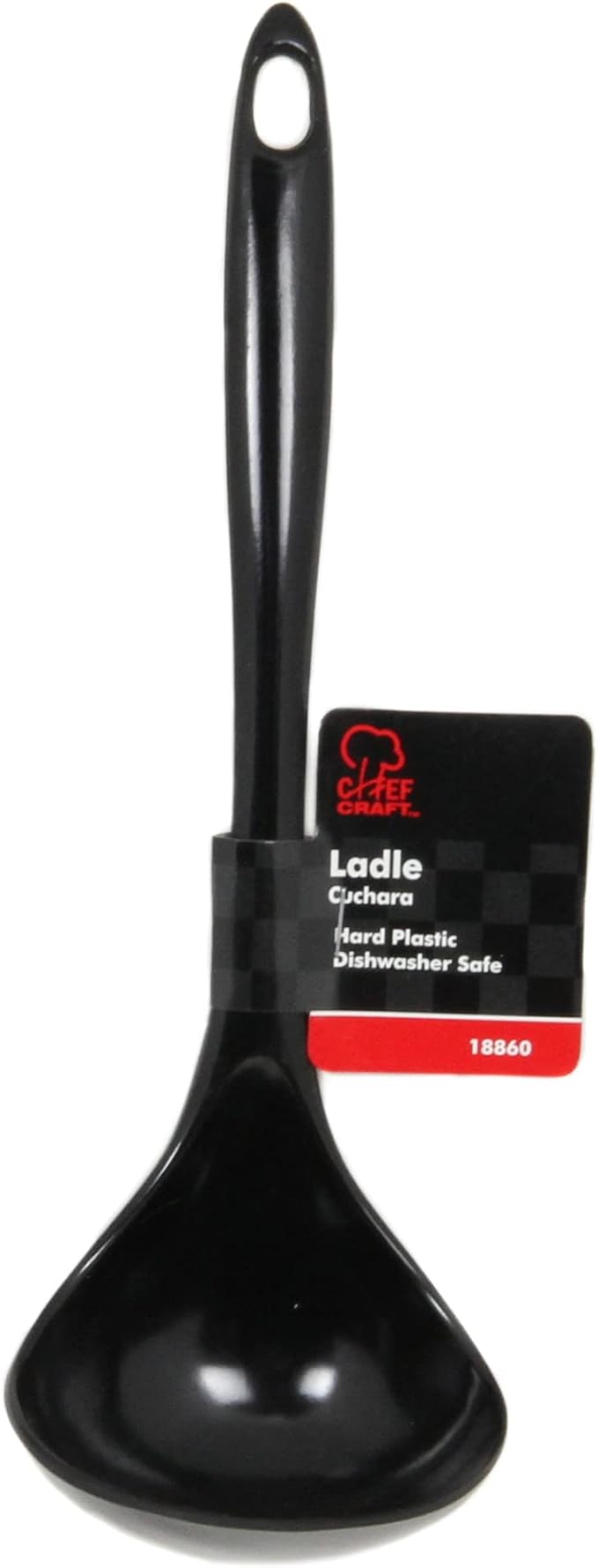 Chef Craft Basic Melamine Cooking Ladle, 10.5 inch - Image 2