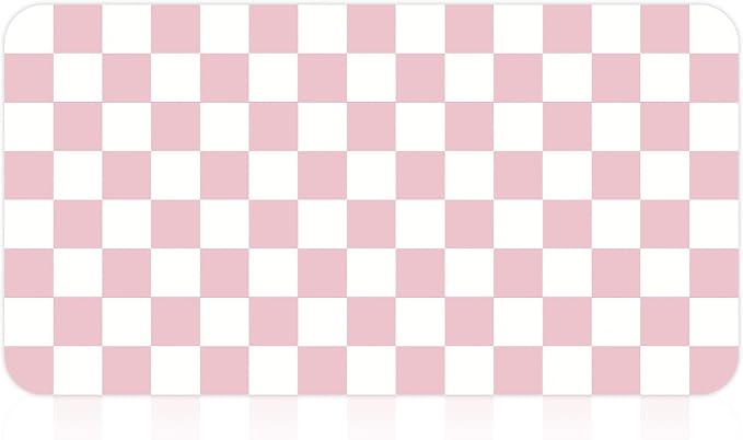 17" x 32" Checkered Dish Drying Mat - Image 9