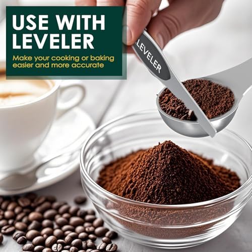 ENLOY 16 Pieces Magnetic Measuring Cups & Spoons Set