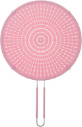 ABOOFAN 1pc Splatter Screen for 10-12'' Frying Pan, Silicone Splatter Guard by ABOOFAN