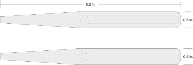 TEKTON 1/4 Inch Solid Punch | 66077 | Made in USA - Image 7