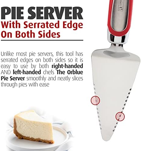 Orblue Premium Apple Corer Tool & Pie Server Bundle