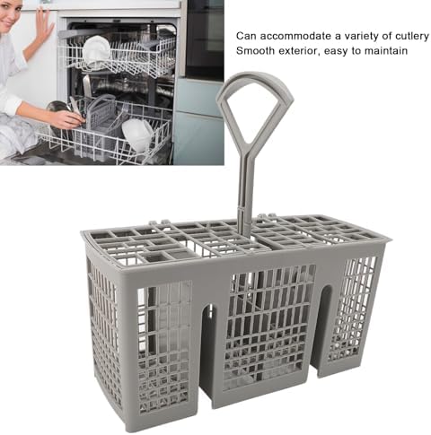 Dishwasher Basket, Plastic Cutlery Utensil Washing Storage Container
