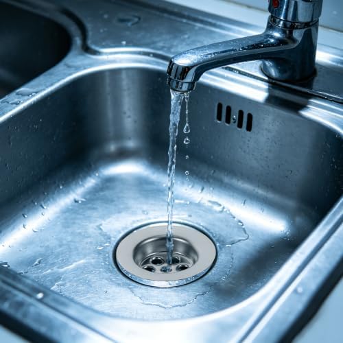 Lurrose 1 Set Kitchen Sink Drain Cover - 70mm/2.8inch Stainless Steel