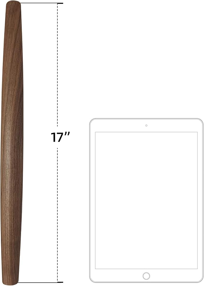 French Rolling Pin –WoodenRoll Pin - Image 2