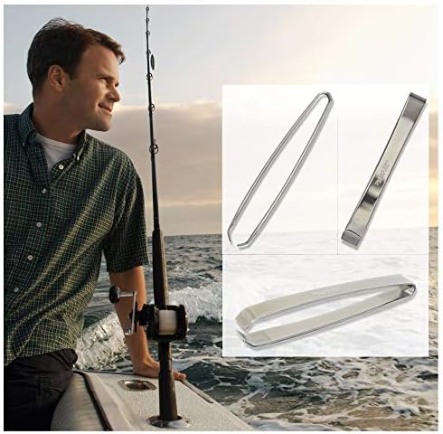 Kwizing 4 3/4" Stainless Steel Fish Bone Tweezers