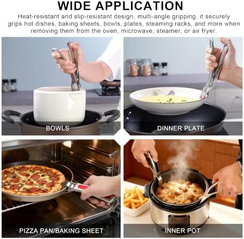 2-Piece Silicone Hot Plate Grippers