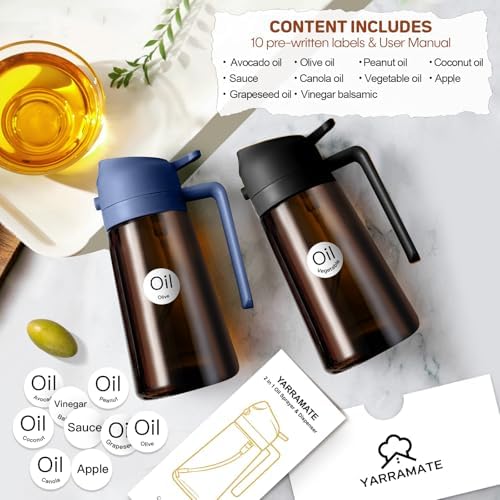 YARRAMATE 16oz/470ml Oil Sprayer, Navy